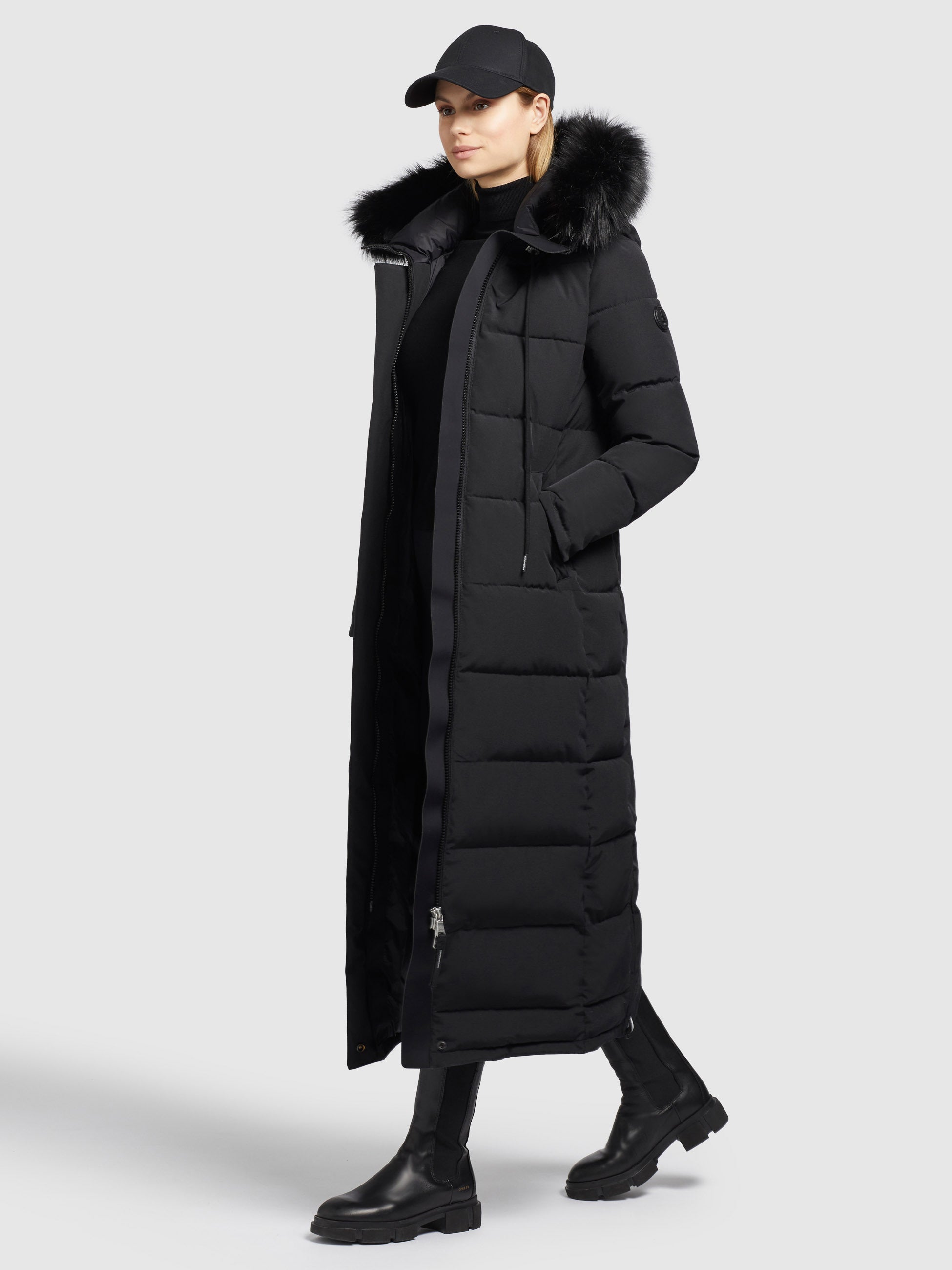 Khujo Mantel MARANA (WITH FUR)