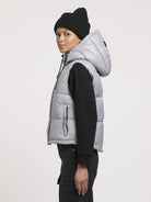  - Image from Khujo | Weste INNA2 SATIN Blaugrau