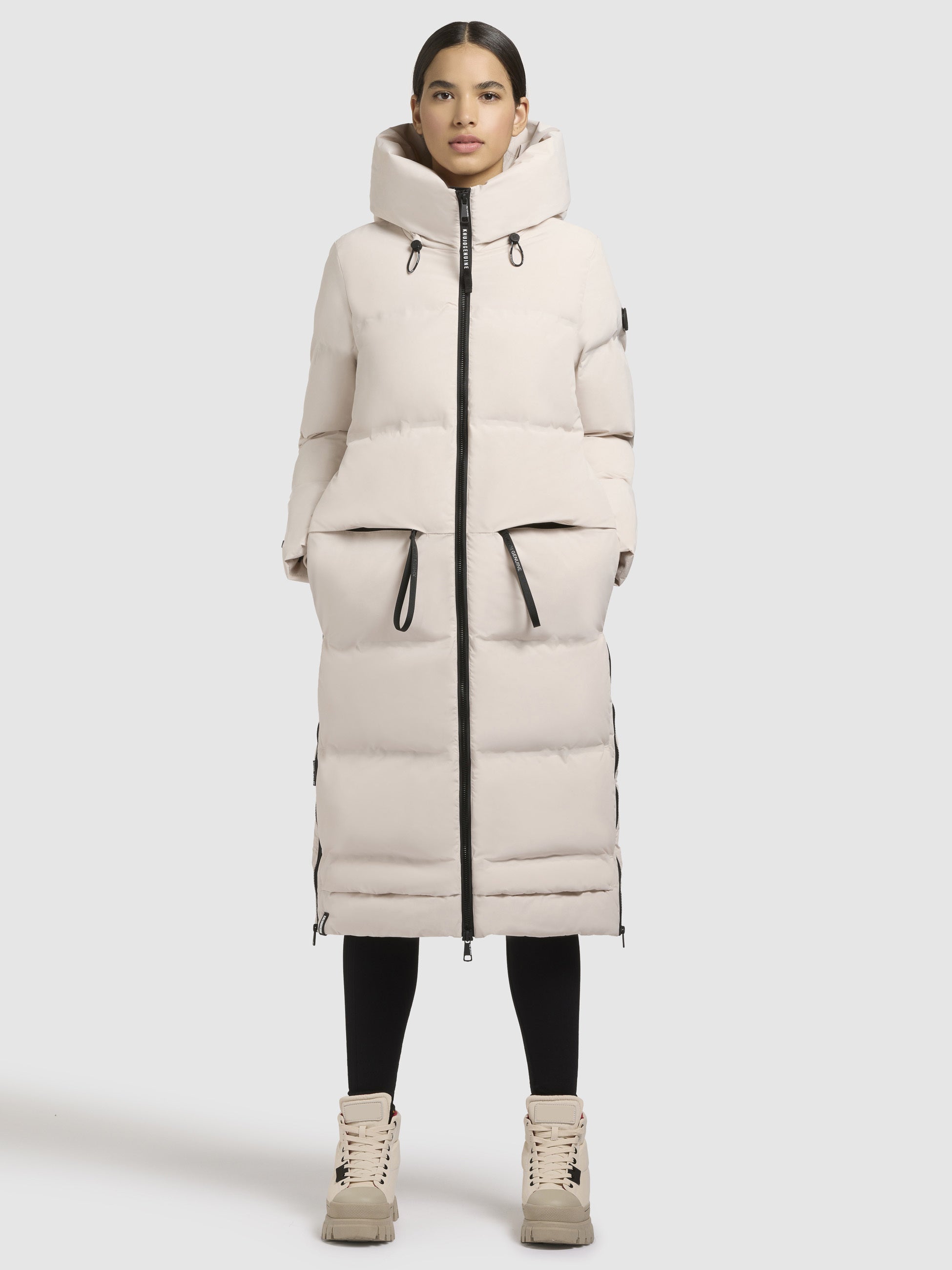 ジャケット・アウター mie ajunar  mustang coat beige ounce mie ajunar snow mustang coat beige ounce CATEGORY outer | mie ajunar