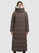  - Image from Khujo | Coat CLARESSE TEDDY taupe dark