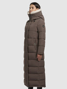  - Image from Khujo | Coat CLARESSE TEDDY taupe dark