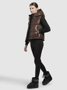  - Image from Khujo | Weste INNA2 SATIN Schokoladenbraun