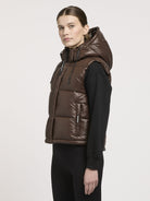  - Image from Khujo | Weste INNA2 SATIN Schokoladenbraun