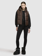  - Image from Khujo | Weste INNA2 SATIN Schokoladenbraun