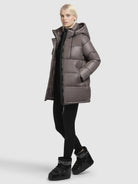  - Image from Khujo | Jacke WORD3 SATIN Mauve dunkel
