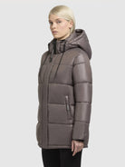  - Image from Khujo | Jacke WORD3 SATIN Mauve dunkel