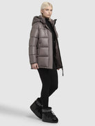  - Image from Khujo | Jacke WORD3 SATIN Mauve dunkel