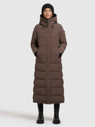  - Image from Khujo | Mantel CLARESSE Taupe dunkel