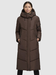 Mantel SONJE6 Dunkelbraun