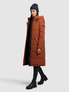  - Image from Khujo | Mantel DAIRI RUSSET BROWN