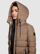  - Image from Khujo | Mantel SIMMIE RUST BROWN