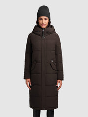 Manteau DAIRI MOODY PLUM