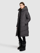  - Image from Khujo | Mantel JANGE STEEL GREY