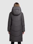  - Image from Khujo | Mantel JANGE STEEL GREY