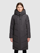  - Image from Khujo | Mantel JANGE STEEL GREY