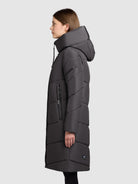  - Image from Khujo | Mantel JANGE STEEL GREY