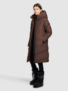  - Image from Khujo | Mantel JANGE DARK BROWN