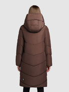  - Image from Khujo | Mantel JANGE DARK BROWN