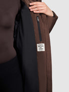  - Image from Khujo | Mantel JANGE DARK BROWN