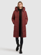  - Image from Khujo | Mantel JANGE DARK RED