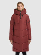  - Image from Khujo | Mantel JANGE DARK RED