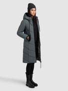  - Image from Khujo | Coat ARIBAY4 LIGHT FOAM GREEN