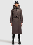  - Image from Khujo | Mantel ELENA CITY TAUPE