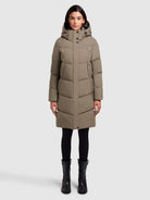  - Image from Khujo | Coat GRAYA MOSCATO RED