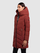  - Image from Khujo | Mantel DARKA2 DARK RED