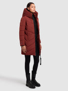  - Image from Khujo | Mantel DARKA2 DARK RED