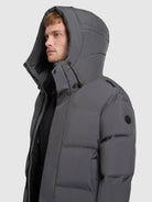  - Image from Khujo | Mantel STANK2 STEEL GREY