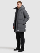  - Image from Khujo | Mantel MORSE2 STEEL GREY