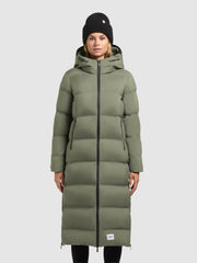 Jas LAREA3 GEDEMPT GROEN