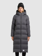  - Image from Khujo | Mantel LAREA3 STEEL GREY