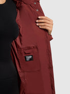  - Image from Khujo | Mantel SENSY DARK RED