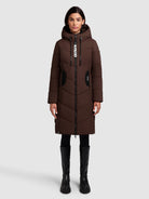  - Image from Khujo | Mantel ARIBAY4 LIGHT DARK BROWN