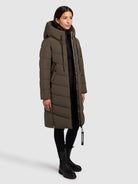  - Image from Khujo | Abrigo MIKIA2 VERDE OSCURO