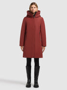 - Image from Khujo | Coat NELLEN DARK RED