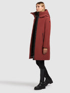  - Image from Khujo | Coat NELLEN DARK RED