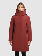  - Image from Khujo | Coat NELLEN DARK RED