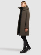  - Image from Khujo | Coat NELLEN DULL GREEN