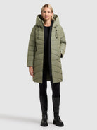  - Image from Khujo | Coat VARE MUTED GREEN