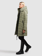  - Image from Khujo | Coat VARE MUTED GREEN