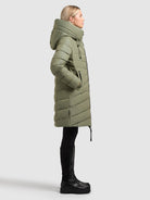  - Image from Khujo | Coat VARE MUTED GREEN