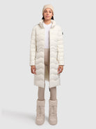  - Image from Khujo | Coat MIRA LUNA WHITE