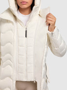  - Image from Khujo | Coat MIRA LUNA WHITE