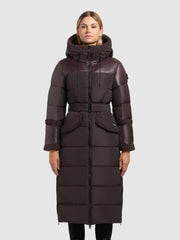 Coat JULITA2 MOODY PLUM