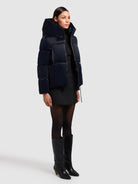  - Image from Khujo | Jacke AUDREY SHINY MIDNIGHT BLUE