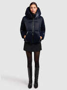  - Image from Khujo | Jacke AUDREY SHINY MIDNIGHT BLUE