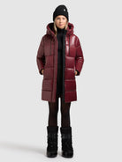  - Image from Khujo | Jacket JANOU MAHOGANI RED